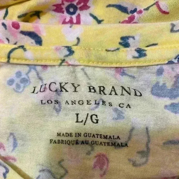 NWT LUCKY BRAND TOPS SIZE L - Picture 4 of 6